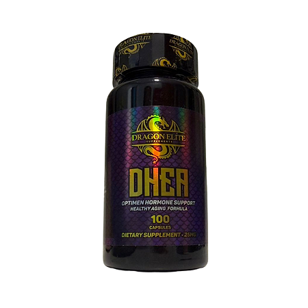 DHEA 25mg 100 Cápsulas - Dragon Elite