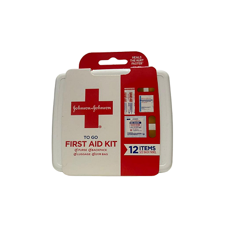 Johnson & Johnson First Aid To Go Portable Mini Travel Kit