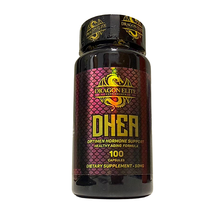 DHEA 50mg 100 Cápsulas - Dragon Elite