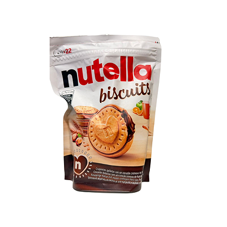 Nutella Biscuit Biscoito Wafer Creme De Avelã Ferrero 304 g
