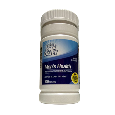 One Daily, Saúde do Homem, 100 Comprimidos - 21st Century