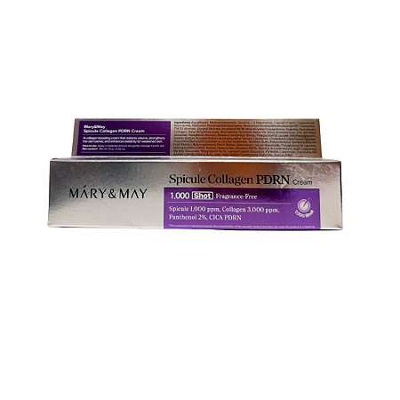 Mary & May, Creme de Colágeno PDRN de Spicule, Sem Perfume, 15 g (0,52 oz)