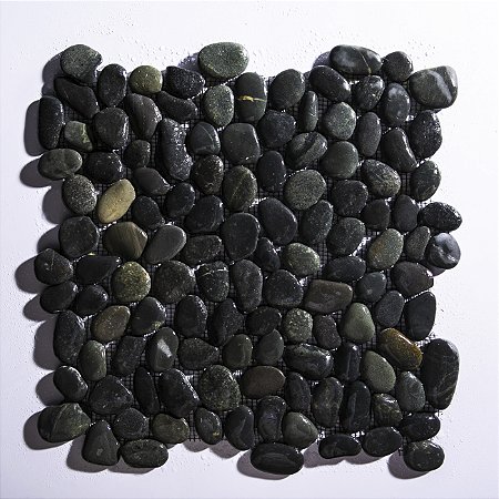 Kit de Amostras Seixos Premium e Flat Black e Green – 4 peças 10x10 cm