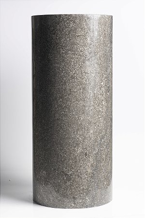 Cuba Pedestal Black Polida - 40x40x90cm