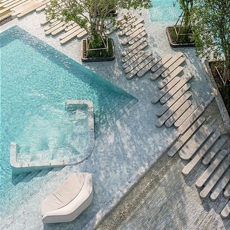 Pedra Água-marinha 10x10