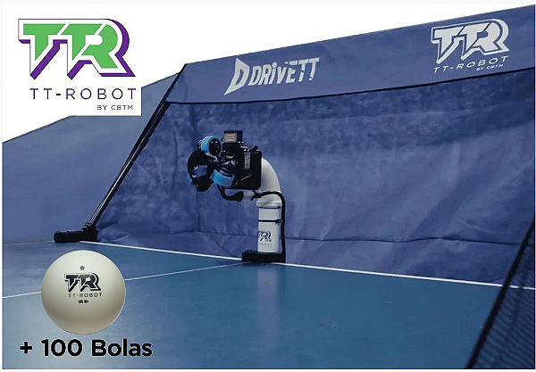 TT-Robot by CBTM + Gol aparador + 100 bolas