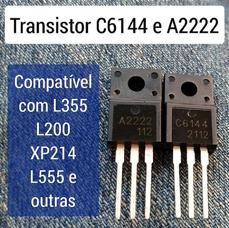 Transistor Manutenção Placa Epson L355