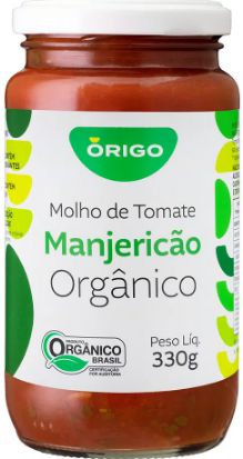Molho de Tomate Manjericão Orgânico (320g)
