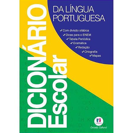 Dicionario Portugues Escolar Completo 528Pgs Ciranda