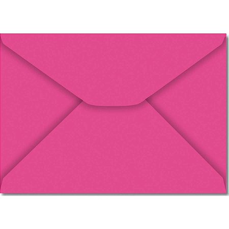 Envelope Carta Colorido 114X162Mm Pink 85G Foroni