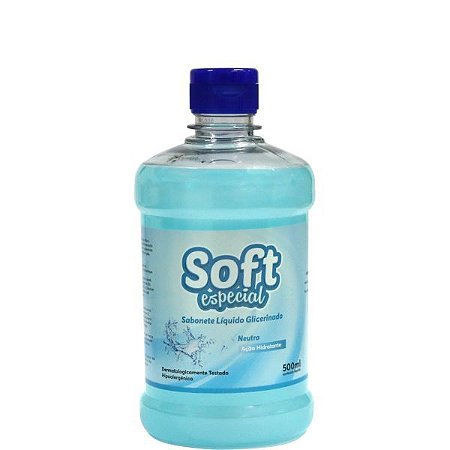 Sabonete Liquido Soft Perolado Neutro 500Ml Edumax