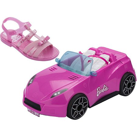Sandalia Infantil Barbie Pink Car N.31 Rs/rs Grendene