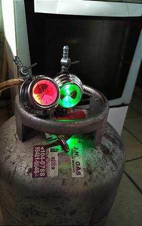 Top 3 em 1 automático com luz de gás cheio ou luz de gás vazio