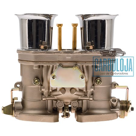Weber 44 Álcool A Melhor Niquelação Carburador Idf Niquelado + Cornetas de 55mm de altura, Nova + Garantia + Pronta entrega - Carbuloja