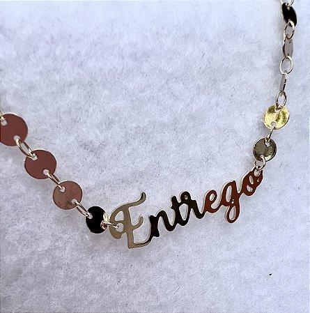 PULSEIRA ENTREGO COM PAQUINHAS BANHADA A OURO 18 K