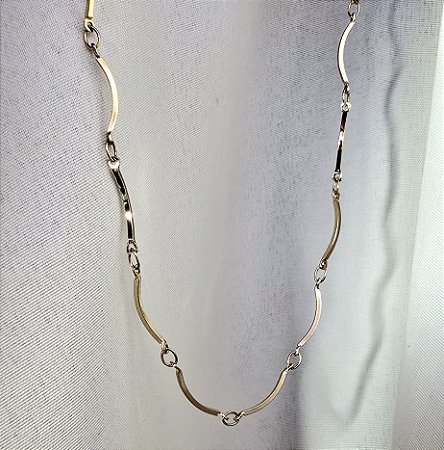 COLAR CHOKER BANHADO A OURO 18 K