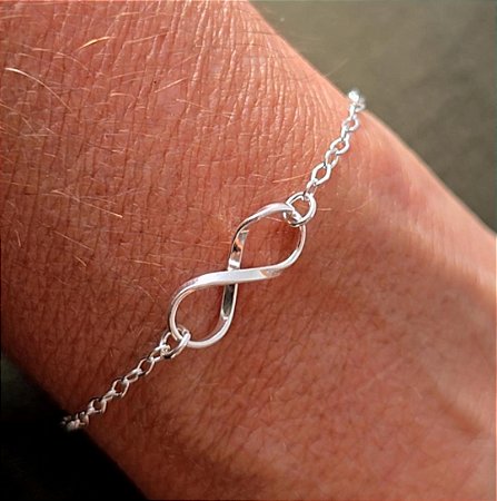 PULSEIRA INFINITO EM PRATA 925