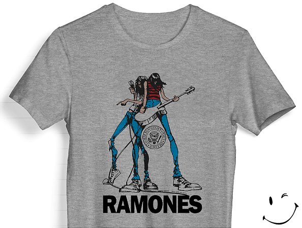 Camiseta Ramones - SUA IDEIA