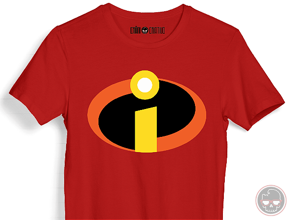 Camiseta Os Incríveis malha 100% ALGODÃO Fio 30.1 Penteado