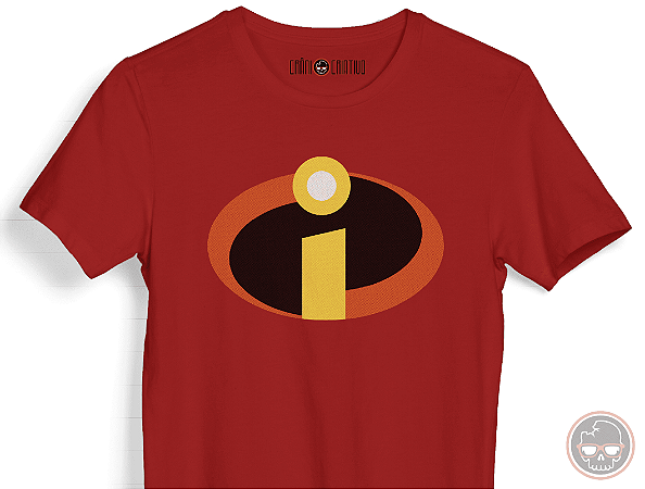 Camiseta Os Incríveis malha 100% ALGODÃO Fio 30.1 Penteado