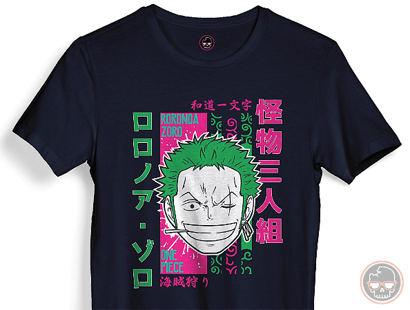 Camiseta One Piece malha 100% ALGODÃO Fio 30.1 Penteado
