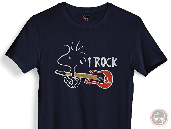 Camiseta I Rock Woodstock malha 100% ALGODÃO Fio 30.1 Penteado