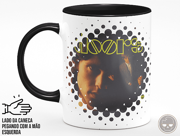 Caneca MÚSICA Spotify The Doors + Porta Caneca Grátis