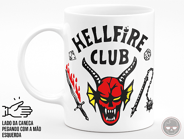 Caneca Série Stranger Things + Porta Caneca Grátis