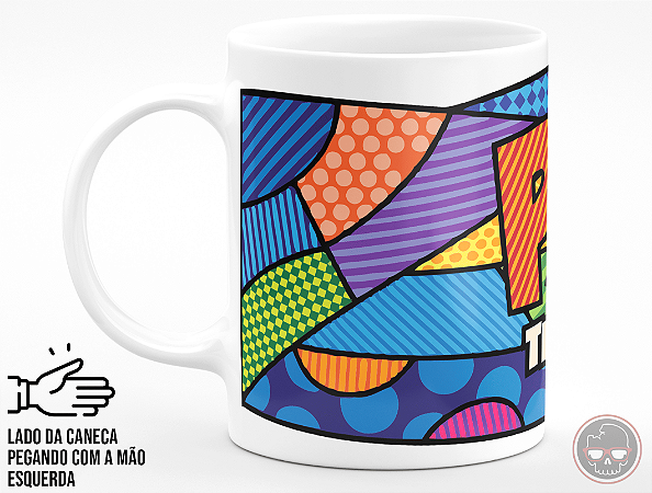 Caneca Pai Te Amo + Porta Caneca Grátis