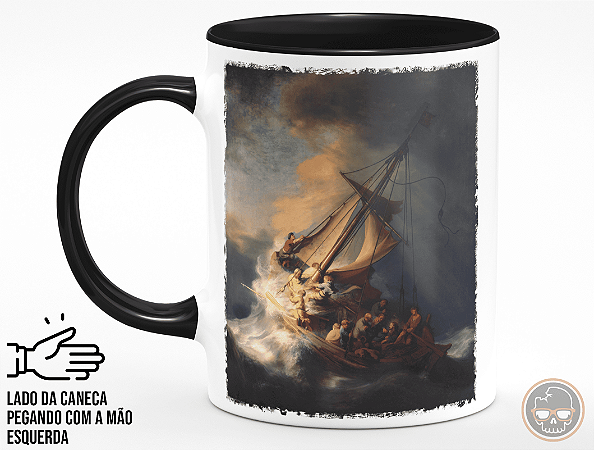 Caneca Rembrandt + Porta Caneca Grátis