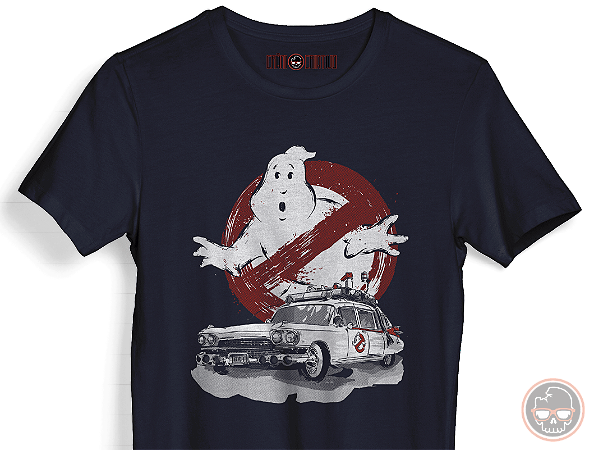 Camiseta FILME Os Caça-Fantasmas 100% ALGODÃO Fio 30.1 Penteado