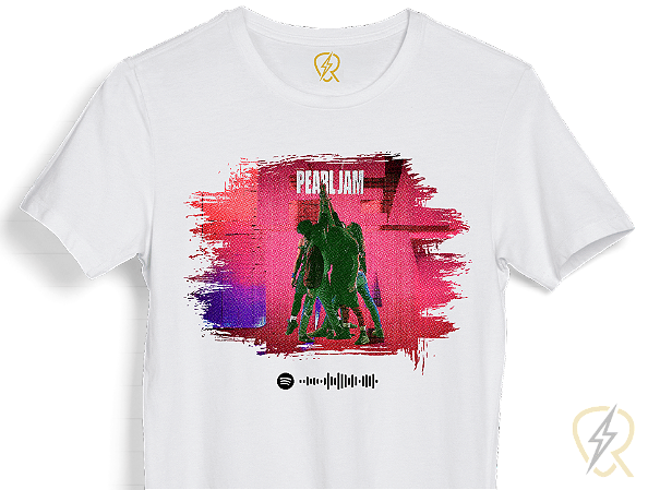 Camiseta Pearl Jam Ten Spotify malha 100% ALGODÃO Fio 30.1 Penteado