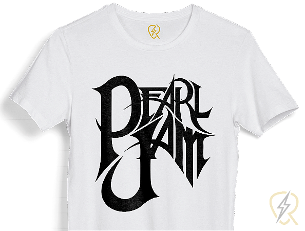 Camiseta Pearl Jam malha 100% ALGODÃO Fio 30.1 Penteado