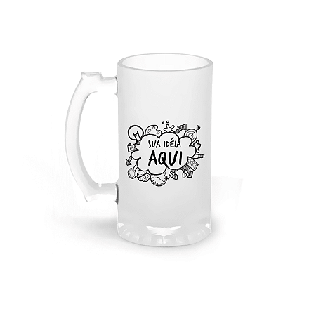 Caneca de Chopp Jateada 500 ML