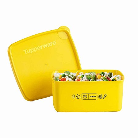 Tupperware Jeitosinho Mix Arroz 400ml Amarelo