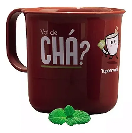 Tupperware Caneca Vai de Chá 350ml