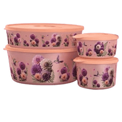 Tupperware Tigelas Ilúmina Jardim em Festa Kit 4 peças