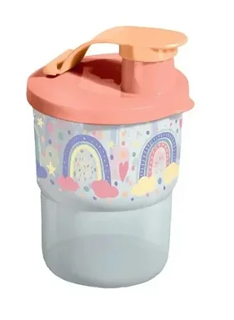Tupperware Copo Colors com Bico Arco Iris 225ml