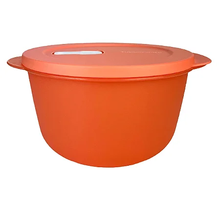 Tupperware Tigela Cristalwave Geração II 2 litros Laranja