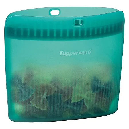 Tupperware Bolsa de Silicone Ultimate Média 1 litro Verde