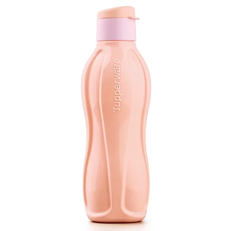 Tupperware Garrafa Eco Tupper Plus Rosa Chá 750ml