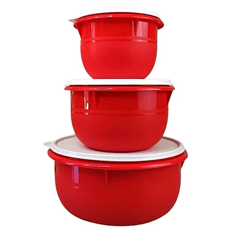 Tupperware kit Tigelas Batedeira 3 Peças