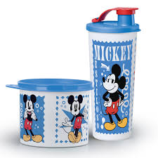 Tupperware kit Pop Mickey Copo + Redondinha