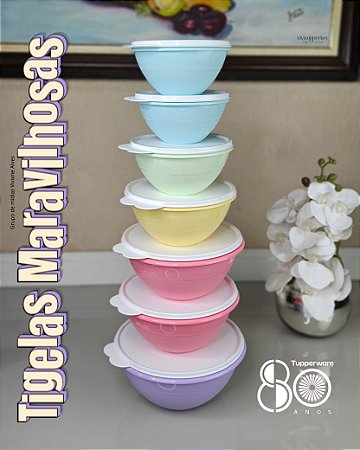 Tupperware kit Tigela Maravilhosa 7 peças