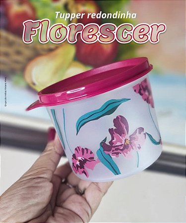 Tupperware Redondinha Florescer 500ml