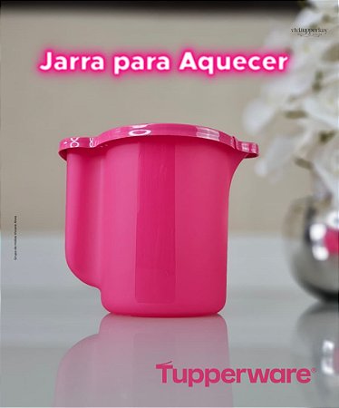 Tupperware Jarra para Aquecer 1 Litro Rosa Pink
