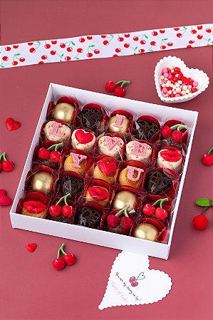 Caixa de Doces Love - 25 unidades