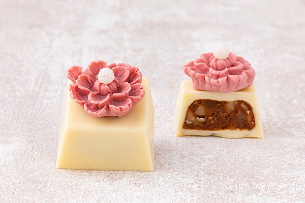 Quadradinho de Doce de Leite com Nozes