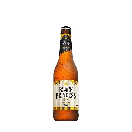 Cerveja Black Princess gold LN 355ml