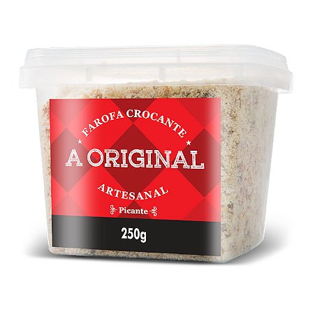 Farofa crocante picante 250g